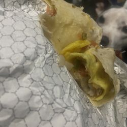 Carl's Jr - Loaded burrito.