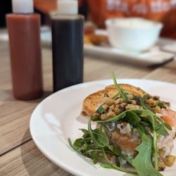 Küto - Sainte-Catherine - Maple bacon salmon with ponzu and Sriracha sauce
