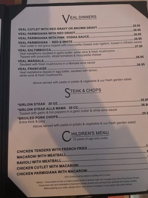 Menu photo 7 Marchetti's Restaurant Cranston, RI Menu photo 7 Marchetti's Restaurant Cranston, RI