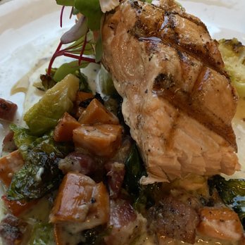 The Bistro Edgewood - salmon - New American Near Me - Stateline, Nevada The Bistro Edgewood - salmon - New American Near Me - Stateline, Nevada