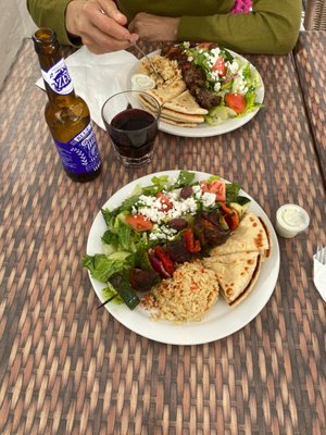 Souvlaki Greek Skewers by null