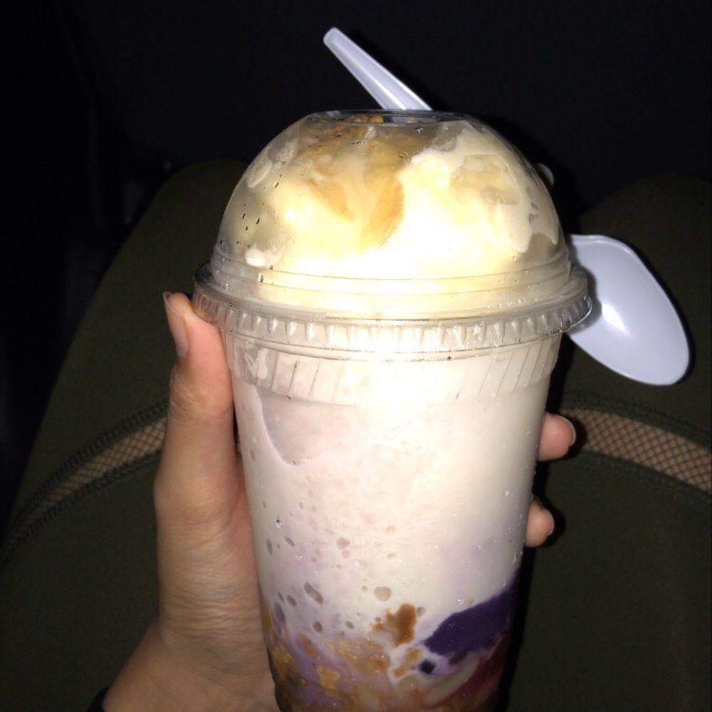 Batchoyan Ilonggo Restaurant - Halo-Halo (taking it to-go, but eating it in the car because I couldn't wait). - Filipino Near Me - Camarillo, California Batchoyan Ilonggo Restaurant - Halo-Halo (taking it to-go, but eating it in the car because I couldn't wait). - Filipino Near Me - Camarillo, California