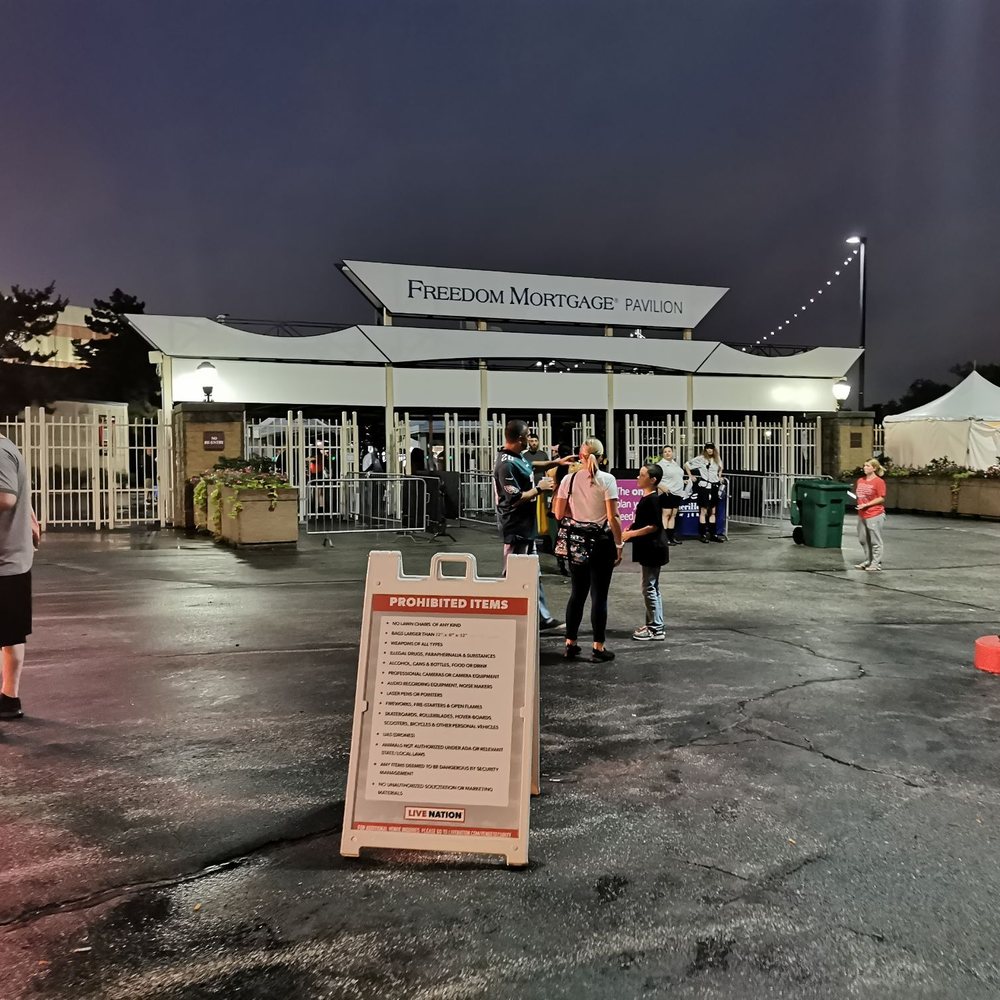 Freedom Mortgage Pavilion - Entrance and List of Prohibited Items - Music Venues Near Me - Camden, New Jersey
