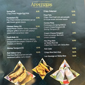 Cha Thai - Menu - Thai Near Me - San Ramon, California Cha Thai - Menu - Thai Near Me - San Ramon, California