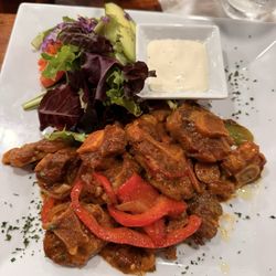 Stewed oxtail