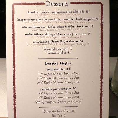 Menu photo 3 Tasting House Los Gatos, CA Menu photo 3 Tasting House Los Gatos, CA