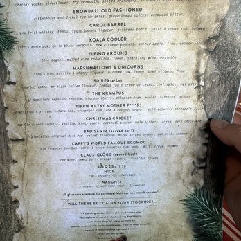 Brewsters Beer Garden - Miracle cocktail menu - Barbeque Near Me - Petaluma, California