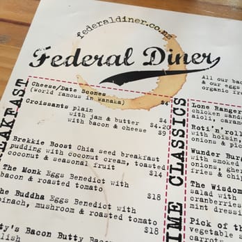 Federal Diner - Coffee & Tea Near Me - Wanaka, OTA