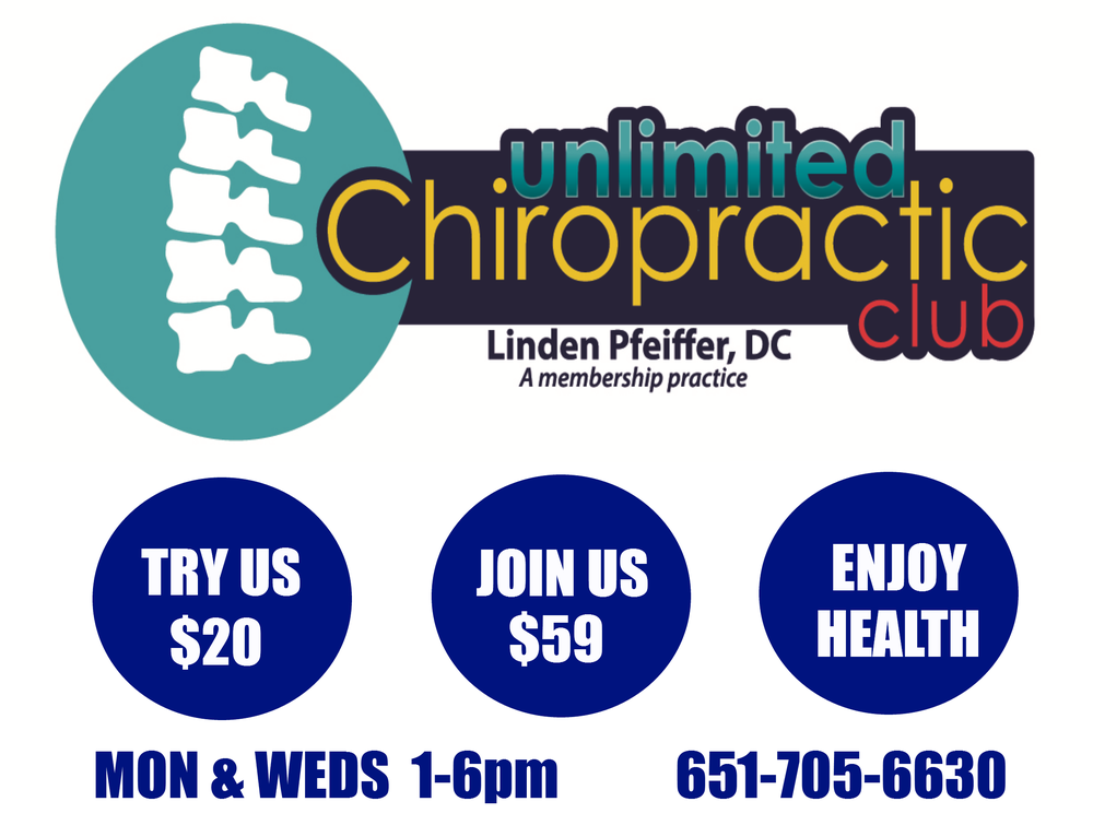 UNLIMITED CHIROPRACTIC CLUB OF HASTINGS 220 Sibley, Hastings