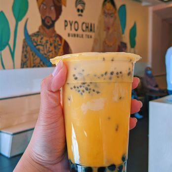 PYO Chai - Mango Kulfi Milk Tea - Bubble Tea Near Me - Stewart Manor, New York PYO Chai - Mango Kulfi Milk Tea - Bubble Tea Near Me - Stewart Manor, New York