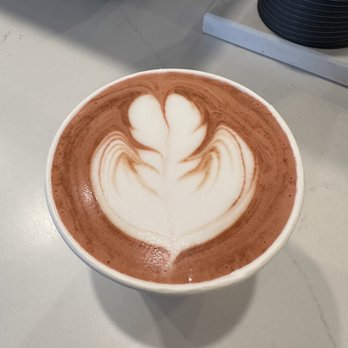 Scorpio Coffee - Seasonal in February was the Red Velvet Latte - Coffee & Tea Near Me - Sacramento, California