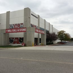 Thank God for the red banners and the window wraps.  Or it would have been hard to find the place.