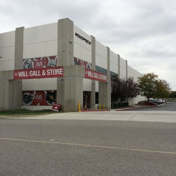 Monoprice - Thank God for the red banners and the window wraps.  Or it would have been hard to find the place. - Electronics Near Me - Rancho Cucamonga, California