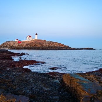 Nubble Lighthouse - Nubble Lighthouse and coastline - Landmarks & Historical Buildings Near Me - York, Maine Nubble Lighthouse - Nubble Lighthouse and coastline - Landmarks & Historical Buildings Near Me - York, Maine