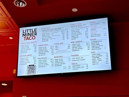 Menu photo 6 Little Miner Taco Rockville, MD