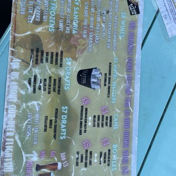 Squid Lips - Drink menu - Seafood Near Me - Sebastian, Florida