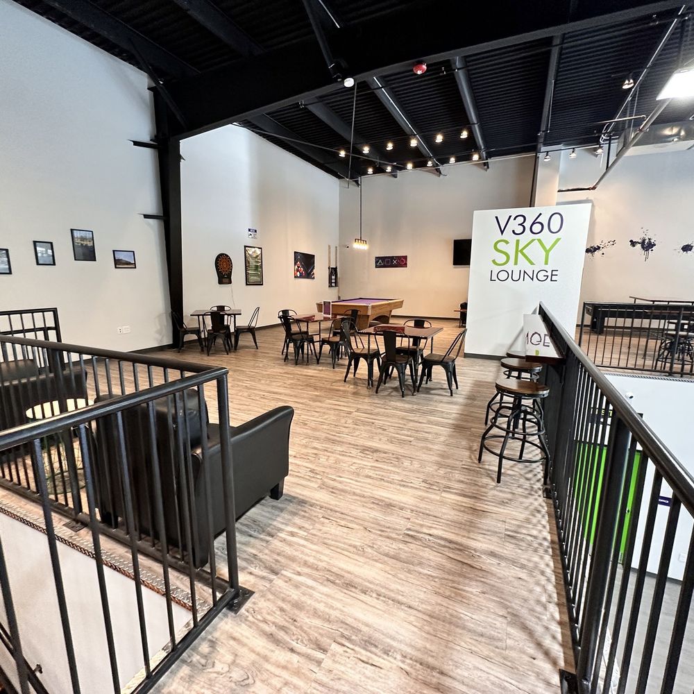 Velocity 360 Fun Zone - Upstairs area for adults - Trampoline Parks Near Me - Greensboro, North Carolina Velocity 360 Fun Zone - Upstairs area for adults - Trampoline Parks Near Me - Greensboro, North Carolina