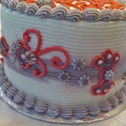 J J Gandy's Pies - Key lime cake decoration