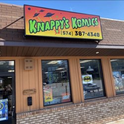 Knappy's Komics - Outside of store.