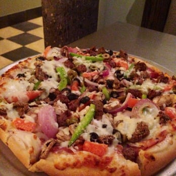 Rome's Pizza - 12" Super Deluxe. Yummy yummy yum yum. - Pizza Near Me - San Antonio, Texas