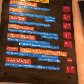 La Calaca Loca - Menu - Mexican Near Me - Oakland, California