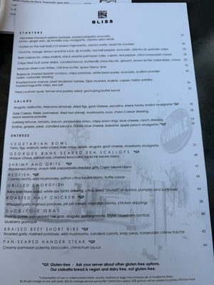 Menu photo 2 Bliss San Antonio, TX Menu photo 2 Bliss San Antonio, TX