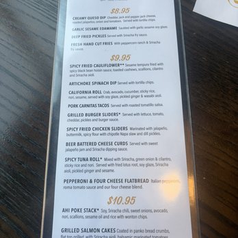 Thirsty Lion - Menu 8/25 - American Near Me - Denver, Colorado