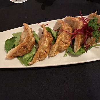 Uni Sushi - Dumplings (you get more than this we just ate a few first!) - Sushi Bars Near Me - Plano, Texas Uni Sushi - Dumplings (you get more than this we just ate a few first!) - Sushi Bars Near Me - Plano, Texas