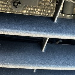 Autobahn Service Center - Does this look like a new radiator?   Peep the cigarette bud left in there
