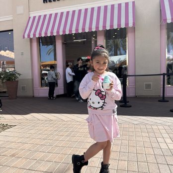 Hello Kitty Cafe - My little mini me enjoyed her treat. It's a must try for the little ones. - Cafes Near Me - Irvine, California Hello Kitty Cafe - My little mini me enjoyed her treat. It's a must try for the little ones. - Cafes Near Me - Irvine, California