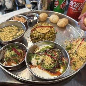 Kesar’s-An Indian Thali - Chaat Thali - Indian Near Me - Edison, New Jersey