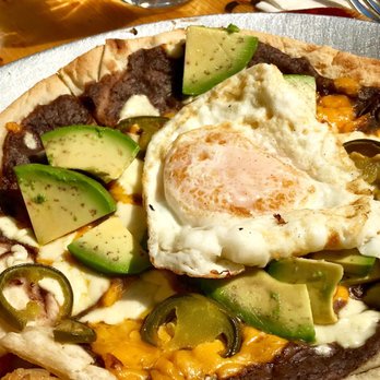 Sac's Place - Brunch pizza (the Mexican) - Pizza Near Me - Astoria, New York