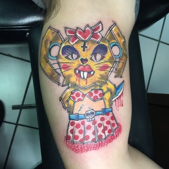 My Tattoo - my husbands evil bunny of me. - Tattoo Near Me - Alhambra, California My Tattoo - my husbands evil bunny of me. - Tattoo Near Me - Alhambra, California