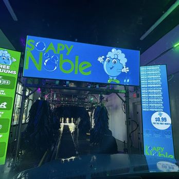 Noble - .99 cents for the Soapy Noble car wash - Gas Stations Near Me - East Hartford, Connecticut