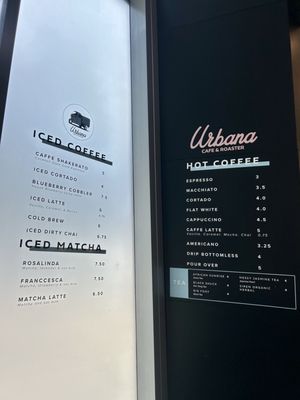 Menu photo 1 Urbana Cafe Cincinnati, OH Menu photo 1 Urbana Cafe Cincinnati, OH