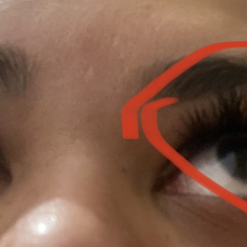 Love Beauty Spa - This does not look like good lash extensions. She put them on so messy. - Skin Care Near Me - Elmhurst, New York