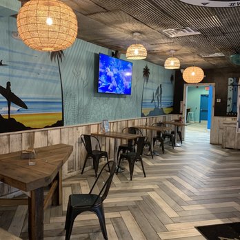 Playa Bowls - Interior/Inside- Back Seating - Acai Bowls Near Me - Englewood, New Jersey Playa Bowls - Interior/Inside- Back Seating - Acai Bowls Near Me - Englewood, New Jersey