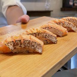 Soy Marinated Salmon Belly
