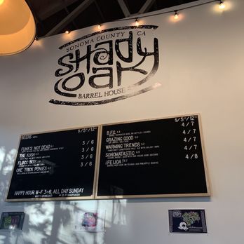 Shady Oak Barrel House - Great menu! - Breweries Near Me - Santa Rosa, California Shady Oak Barrel House - Great menu! - Breweries Near Me - Santa Rosa, California