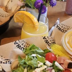 Sunday Sangria & salad w/ Speedway City Garage!