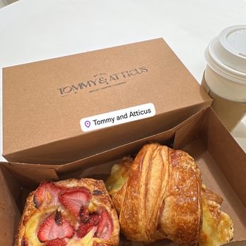 Tommy and Atticus - Strawberry tart and Ham and Cheese Crossiant - Bakeries Near Me - Redondo Beach, California Tommy and Atticus - Strawberry tart and Ham and Cheese Crossiant - Bakeries Near Me - Redondo Beach, California