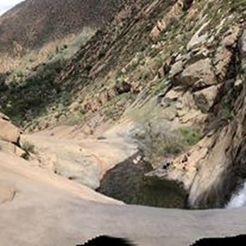 Three Sisters Falls - View down - Hiking Near Me - Julian, California Three Sisters Falls - View down - Hiking Near Me - Julian, California