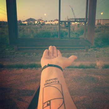 Golden Rule Tattoo - Fibonacci tattoo done by John - Tattoo Near Me - Phoenix, Arizona Golden Rule Tattoo - Fibonacci tattoo done by John - Tattoo Near Me - Phoenix, Arizona