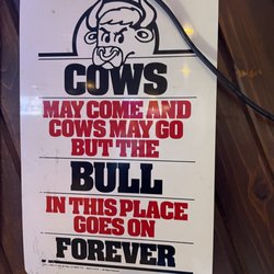 Bootlegger Saloon - Bar sign