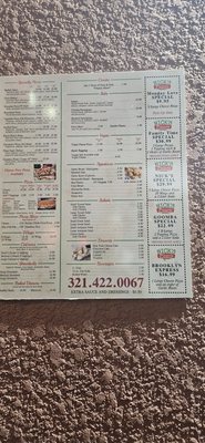 Menu photo 1 Nick's Pizzeria Altamonte Springs, FL Menu photo 1 Nick's Pizzeria Altamonte Springs, FL