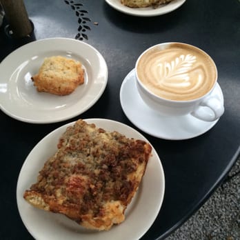 Magpie Cafe - Biscone, honey cream latte, breakfast casserole....yum! - Bakeries Near Me - Baton Rouge, Louisiana