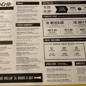 RibCrib BBQ - Menu - Barbeque Near Me - Gainesville, Texas RibCrib BBQ - Menu - Barbeque Near Me - Gainesville, Texas