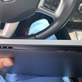 Hackers Ink - "Bulging" battery which was not like this when I left it with them - IT Services & Computer Repair Near Me - Ellicott City, Maryland