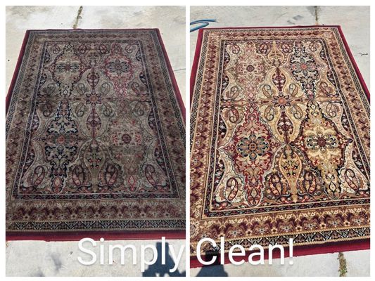 Carpet and Rug Cleaning - Get the Deepest Carpet Clean with Simply Clean!
Serving Alameda, Santa Clara & Contra Costa Counties
Restore your carpets with Simply Clean’s professional truck mount hot water extraction. Our high-pressure, hot water system lifts and removes dirt, grime, and contaminants for an unbeatable deep clean.
Discover the power of high-pressure suction and fresh, revitalized carpets— call or text to book your cleaning today! Carpet and Rug Cleaning - Get the Deepest Carpet Clean with Simply Clean!
Serving Alameda, Santa Clara & Contra Costa Counties
Restore your carpets with Simply Clean’s professional truck mount hot water extraction. Our high-pressure, hot water system lifts and removes dirt, grime, and contaminants for an unbeatable deep clean.
Discover the power of high-pressure suction and fresh, revitalized carpets— call or text to book your cleaning today!