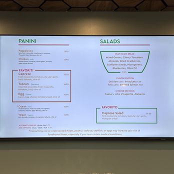 Pappalecco - Menu - Italian Near Me - Las Vegas, Nevada